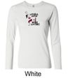 Ladies Yoga Shirt Yoga Now Wine Later Long Sleeve Tee T-Shirt
