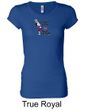 Ladies Yoga Shirt Yoga Now Wine Later Longer Length Tee T-Shirt