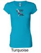Ladies Yoga Shirt Yoga Now Wine Later Longer Length Tee T-Shirt