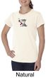 Ladies Yoga Shirt Yoga Now Wine Later Organic Tee T-Shirt