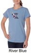 Ladies Yoga Shirt Yoga Now Wine Later Organic Tee T-Shirt
