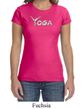 Clearance - Ladies Shirt Yoga Spelling Crewneck Tee T-Shirt