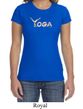 Clearance - Ladies Shirt Yoga Spelling Crewneck Tee T-Shirt
