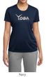 Ladies Yoga Shirt Yoga Spelling Moisture Wicking Tee T-Shirt