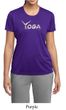 Ladies Yoga Shirt Yoga Spelling Moisture Wicking Tee T-Shirt