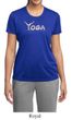 Ladies Yoga Shirt Yoga Spelling Moisture Wicking Tee T-Shirt
