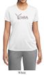 Ladies Yoga Shirt Yoga Spelling Moisture Wicking Tee T-Shirt
