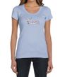 Ladies Yoga Shirt Yoga Spelling Scoop Neck Tee T-Shirt
