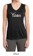 Ladies Yoga Shirt Yoga Spelling Sleeveless Moisture Wicking Tee