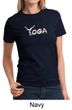 Ladies Yoga Shirt Yoga Spelling Tee T-Shirt