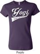 Ladies Yoga Shirt Yogi University Crewneck Tee T-Shirt