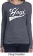 Ladies Yoga Shirt Yogi University Long Sleeve Tee T-Shirt