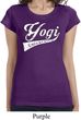 Ladies Yoga Shirt Yogi University Longer Length Tee T-Shirt