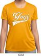 Ladies Yoga Shirt Yogi University Moisture Wicking Tee T-Shirt