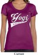 Ladies Yoga Shirt Yogi University Scoop Neck Tee T-Shirt