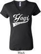 Ladies Yoga Shirt Yogi University V-neck Tee T-Shirt