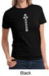 Ladies Yoga T-shirt 7 Chakras White Print Tee