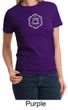 Ladies Yoga T-shirt Larger Sizes Swadhisthana Chakra Symbol Tee Shirt