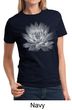 Ladies Yoga T-shirt Lotus Flower Shirt