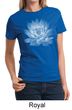 Ladies Yoga T-shirt Lotus Flower Shirt