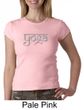 Ladies Yoga T-shirt Sanskrit Yoga Text Crew Neck Shirt