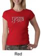 Ladies Yoga T-shirt Sanskrit Yoga Text Crew Neck Shirt