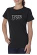 Ladies Yoga T-shirt Sanskrit Yoga Text Organic Tee