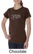 Ladies Yoga T-shirt Sanskrit Yoga Text Organic Tee