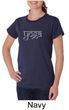 Ladies Yoga T-shirt Sanskrit Yoga Text Organic Tee