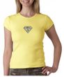Ladies Yoga T-Shirt Super OM Small Print Crew Neck Shirt