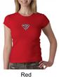 Ladies Yoga T-Shirt Super OM Small Print Crew Neck Shirt