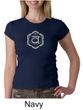 Ladies Yoga T-shirt Swadhisthana Chakra Symbol Crew Neck Shirt