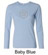Ladies Yoga T-shirt Swadhisthana Chakra Symbol Long Sleeve Shirt