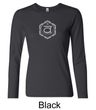Ladies Yoga T-shirt Swadhisthana Chakra Symbol Long Sleeve Shirt