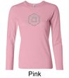 Ladies Yoga T-shirt Swadhisthana Chakra Symbol Long Sleeve Shirt