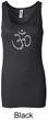 Ladies Yoga Tank - Aum Symbol Longer Length Tanktop