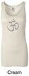 Ladies Yoga Tank - Aum Symbol Longer Length Tanktop