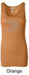 Ladies Yoga Tank - Aum Symbol Longer Length Tanktop