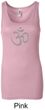 Ladies Yoga Tank - Aum Symbol Longer Length Tanktop