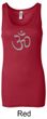 Ladies Yoga Tank - Aum Symbol Longer Length Tanktop