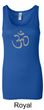 Ladies Yoga Tank - Aum Symbol Longer Length Tanktop