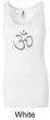 Ladies Yoga Tank - Aum Symbol Longer Length Tanktop