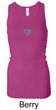 Ladies Yoga Tank Super OM Small Print Longer Length Racerback Tanktop