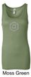 Ladies Yoga Tank Swadhisthana Chakra Symbol Longer Length Tanktop