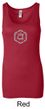 Ladies Yoga Tank Swadhisthana Chakra Symbol Longer Length Tanktop