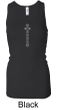 Ladies Yoga Tank Top 7 Chakras Longer Length Racerback Tanktop