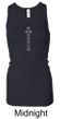 Ladies Yoga Tank Top 7 Chakras Longer Length Racerback Tanktop