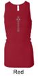 Ladies Yoga Tank Top 7 Chakras Longer Length Racerback Tanktop