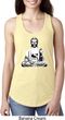 Ladies Yoga Tank Top At Peace Buddha Ideal Racerback