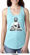Ladies Yoga Tank Top At Peace Buddha Ideal Racerback